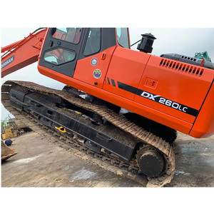 Excavadora de cadenas usada Doosan DX260LC de alta calidad, potente máquina hidráulica para proyectos de minería y construcción - Product Image 6