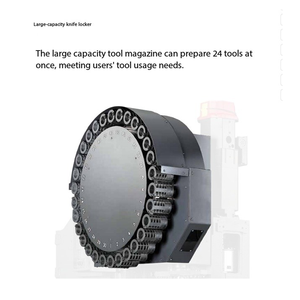 Độ chính xác cao dnn 755-50 trung tâm gia công dọc cho các hoạt động phay và khoan hiệu quả - Product Image 4