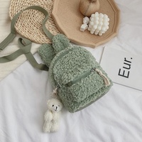 Mode mignon design dessin animé en peluche enfants sac à dos haute qualité garçons et filles étudiant sac d'école
