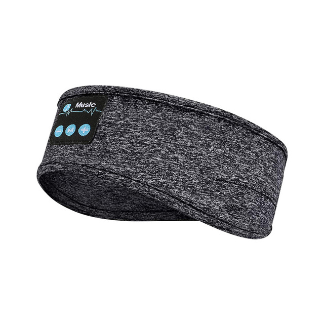 Jogging Yoga Night Cap with Speaker Wireless Sleep Headphones Blue Tooth Headband Sleeping Headphones