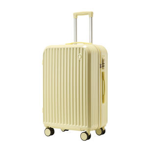 Maleta ligera color macarrón con ruedas giratorias y candado de combinación para viaje y equipaje de mano unisex 2023 - Product Image 3