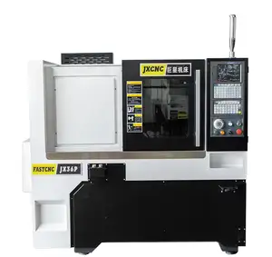 Torno CNC de cama inclinada mejor vendido Máquina de torno inteligente JX36P Torneado CNC económico