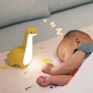 Moderne dimmbare LED-Nachtlampe mit Farbwechsel, wiederaufladbar, Touch-Steuerung, 60 kleine Flügel-Dino-Lampe, warmweiß, 50.000 Stunden Betriebsdauer für - Product Image 4