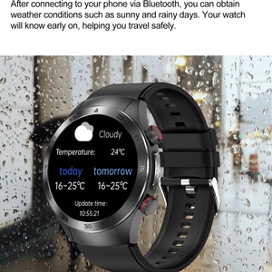 <span class=keywords><strong>Montre</strong></span> connectée E800 pour hommes et femmes, surveillance de la santé <span class=keywords><strong>ECG</strong></span>, dispositif portable intelligent, SOS d'urgence, mode multi-mouvements - Product Image 3