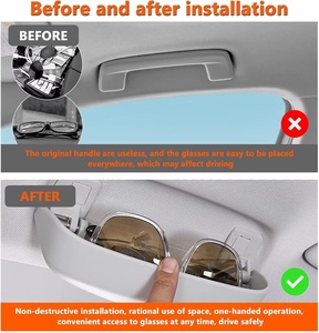 Portaocchiali Personalizzato per Accessori Interni Auto Compatibile con Mercedes GLC 400e Materiale: N.A. Origine: N.A. - Product Image 5