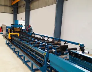 Automatic Steel Panel Radiator Production Line For Slitting Line Cutting Rewinding Into Narrow Strips