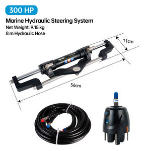 Kit di Sterzo Idraulico Fuoribordo 90HP/150HP/300HP Sistema di <span class=keywords><strong>Timone</strong></span> Marino con Set Completo di Accessori - Product Image 6