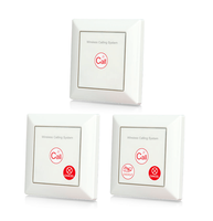 Bouton d'alarme d'urgence SOS étanche SYT500-1 pour toilettes, idéal pour maisons de retraite, hôpitaux et restaurants, DC12V, portée 500m
