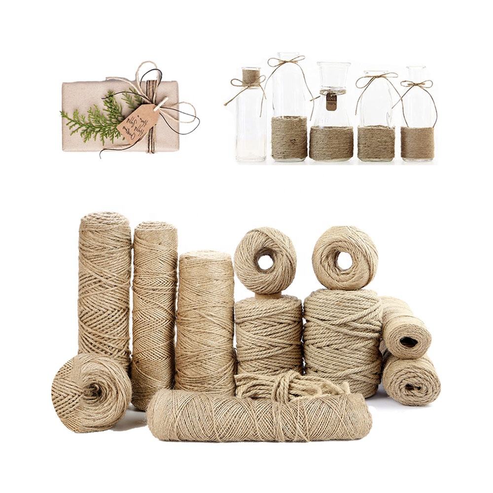 4 Rotoli Spago Di Cotone Da 100m - Filo Colorato Per Regali, Decorazioni E Fai Da Te, 2mm Spessore, 4 Combinazioni Di Colori - Foto 10