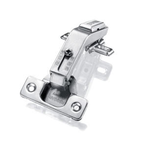 Dobradiça Hidráulica Reggar de <span class=keywords><strong>165</strong></span> Graus com Fechamento Suave e Ângulo Amplo para Portas de Armários, Ideal para Móveis Modernos de Escolas, Hospitais e Quartos - Product Image 3