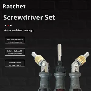 Juego de Destornilladores Magnéticos Multifuncionales Golden Wonder, Acero al Cromo Vanadio, Herramienta Recargable con Batería - Product Image 5