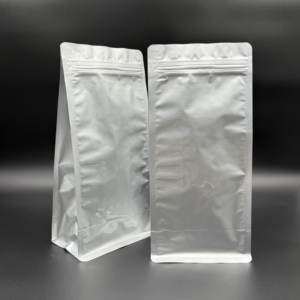 Sachet Doypack Personnalisé Refermable en Aluminium Imprimé avec Fermeture Éclair, Qualité Alimentaire, pour Emballage Café, Thé et Snacks - Product Image 1