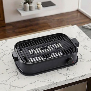 EU New Design Indoor with Removable Drip Tray Aluminium Smokeless <b>BBQ</b> for Steak and Chicken - Product Image 3