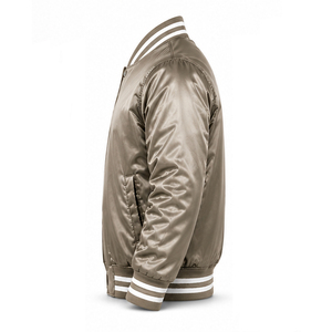 Custom Satin <b>Jacket</b> Designed for Casual Style Fashion Wear Featuring Soft Comfortable Fabric Everyday Use Satin <b>Jacket</b> For <b>Men</b> - Product Image 3