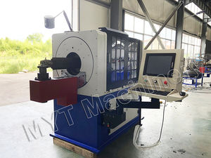 MYT מותג 3D <span class=keywords><strong>5</strong></span>-13mm CNC אוטומטי פלדת חוט בנדר/ברזל מוטות מברזל/בר ארכובה כיפוף מכונת עבור בנייה - Product Image 3