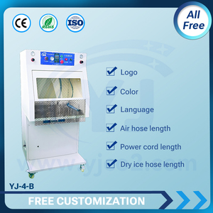 Produit électronique antistatique d'opération facile nettoyant la <span class=keywords><strong>machine</strong></span> à <span class=keywords><strong>laver</strong></span> de panneau de carte PCB de glace sèche - Product Image 3
