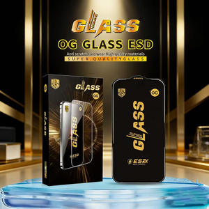 ESD Anti-Static Tempered Glass Screen Protector 9H HD Clear Dust-Proof Full Glue Protective Glass for iPhone 17 16 15 Pro Max - Product Image 3
