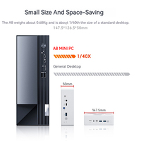 Fabricante Precio Marca FIREBET A8 Mini PC 32GB + 1TB AMD Ryzen7 8745HS Windows 11 Sistema Desktop Gaming Computer Mini PC