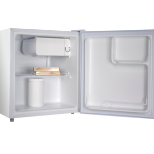 New 45 Liter Compact Stainless Steel Semiconductor Hotel Mini <b>Bar</b> Fridge Single Door Household Use Mini Fridge Refrigerator for - Product Image 1