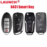 Clés intelligentes Launch X431 pour voiture, compatibles avec le programmateur IMMO PLUS/ELITE, création de télécommandes, clé de remplacement automatique