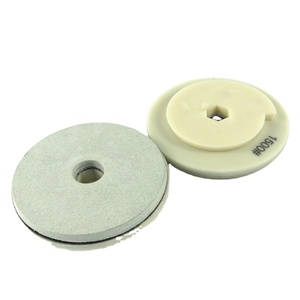 Tampone per Lucidatura Continua Fullux 125mm con Attacco a Chiocciola, Liscio e Morbido per Lucidatura di Bordi di Granito, Marmo e Altre Pietre Morbide - Product Image 1