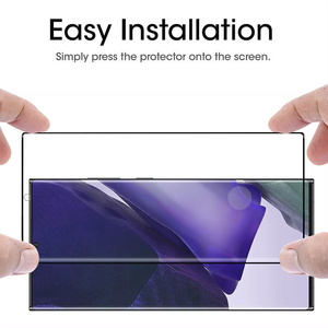 Protector de pantalla de pegamento de cubierta completa de desbloqueo de huellas dactilares de flexión en caliente 3D para <span class=keywords><strong>Samsung</strong></span> <span class=keywords><strong>Galaxy</strong></span> S24Ultra S23 película de vidrio ultra templado - Product Image 5