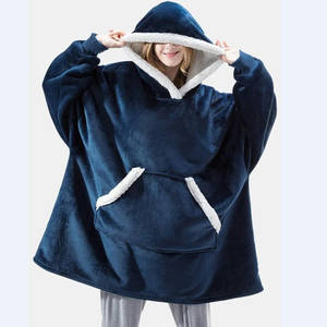 Felpa Oversize Teddy Cappotto Invernale Unisex Felpe con Cappuccio Semplici per Uomo Pigiami Firmati per Donna - Product Image 4