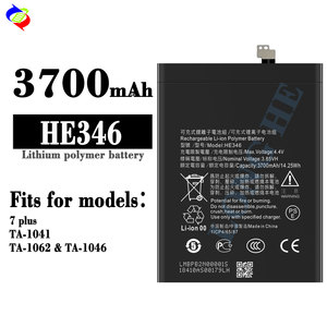 Batterie d'origine HE346 3700mAh pour <span class=keywords><strong>Nokia</strong></span> <span class=keywords><strong>7</strong></span> <span class=keywords><strong>Plus</strong></span> 7P N7P HE 346 Batteries Bateria - Product Image 2