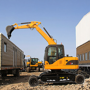 Excavadora de Ruedas de 9 Toneladas a Precio Económico con Capacidad de Cucharón de 0.3m³ en Oferta en Vietnam - Product Image 5