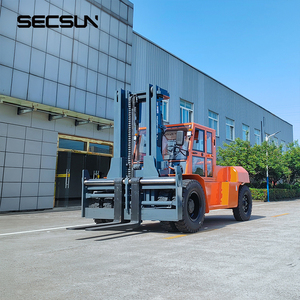 Secsun pesante carrello elevatore diesel 8 Ton 10 Ton 12 Ton 15 Ton carrello elevatore diesel con cambio laterale - Product Image 1