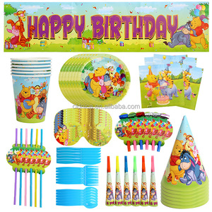 Joli ours en peluche <span class=keywords><strong>Avengers</strong></span> Maria imprimé dessin animé ballon fête fournitures joyeux <span class=keywords><strong>anniversaire</strong></span> fête <span class=keywords><strong>d</strong></span>écoration ensemble avec gâteau Topper - Product Image 2