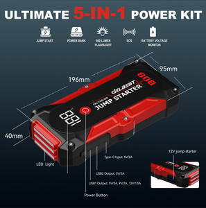Démarreur de <span class=keywords><strong>batterie</strong></span> Pro Series - Démarrage rapide des batteries déchargées et charge de vos appareils n'importe où - Product Image 2