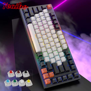 Chasis negro nogal ultraligero, hardware tipo C, kit de perfiles, accesorios <span class=keywords><strong>para</strong></span> niños, Gundam, <span class=keywords><strong>teclado</strong></span> compacto <span class=keywords><strong>para</strong></span> juegos - Product Image 5