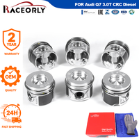 RACEORLY 059107103CC Set Ring Piston 83mm untuk Audi Q7 VW Touareg Audi Q7 3.0 TDI V6 CNRB CRCA Diesel 6-Silinder