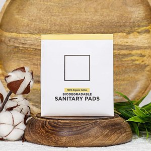 An toàn hữu cơ bông siêu mỏng phân hủy sinh học Băng vệ sinh rò rỉ bằng chứng và phát ban miễn phí băng vệ sinh dùng một lần - Product Image 2