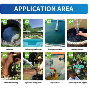 7日間配送 <span class=keywords><strong>AC</strong></span>/<span class=keywords><strong>DC</strong></span> 10HP 高圧 ステンレスボディ ソーラー工場直送 三相深井戸ポンプ - Product Image 6