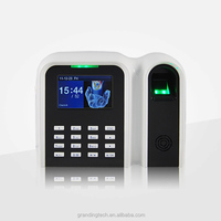 Harga pabrik TCP/IP berbasis waktu pengenalan sidik jari Multi-biometrik waktu kehadiran
