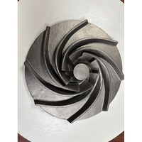 Turbine de pompe en acier inoxydable moulé au sable SCS14/316/CF8M/CF3M/1.4408 longue durée de vie, fabriquée par la fonderie professionnelle TW