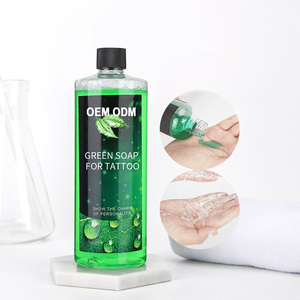 Forniture per la cura del <span class=keywords><strong>tatuaggio</strong></span> pulizia profonda illuminante personalizzato post-trattamento lavaggio sapone verde <span class=keywords><strong>tatuaggio</strong></span> - Product Image 4
