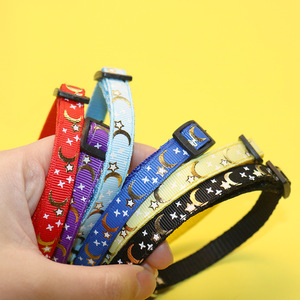 Factory Direct Großhandel 6 Farben Breakaway Cat <span class=keywords><strong>Collar</strong></span> Stars und Moon - Product Image 2