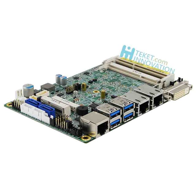 IBASE 3.5-inch Motherboard IB899 with Intel Pentium QC N3710/Celeron DC N3010 2xDDR3L VGA DVI 2xIntel I211AT/I210AT Gigabit LAN