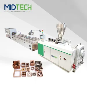 Midtech WPC profile Extrusion Machine for Decoration