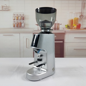 Moulin à café électrique portable et réglable en acier inoxydable avec meule à grains, pour expresso italien et cafetière à piston - Product Image 2