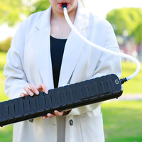 Meibette High-End 37-Key Performance Melodica Black with EVA Case