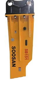 Ciseau SB151 avec piston et tuyau pour excavatrices de construction et minières, compatible avec les pompes de 40 à 55 tonnes, garantie 1 an - Product Image 3