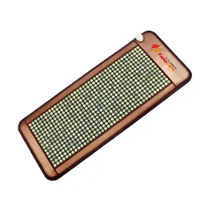 Medical Health Care Far Infrared Jade Stone Massage Mat Nano Tourmaline Thermal Electric Heating Mattress