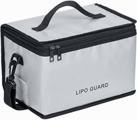 Sac de sécurité ignifuge Lipo Lipo avec logo personnalisé-Pochette de rangement de grande capacité pour le chargement