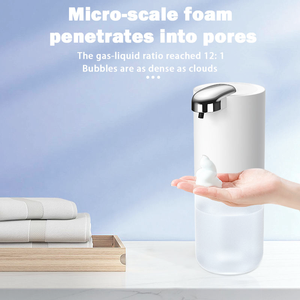Dispensador de Jabón Líquido Automático Recargable Inteligente para Hotel, Dispensador de Espuma para Platos con Sensor de Mano, Sin Contacto, de Plástico - Product Image 3