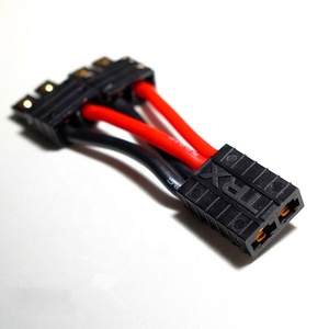 Kabel Adaptor Konektor TRX Berlapis Emas, Kabel Ekstensi Paralel Y Splitter, Adaptor 1 ke 2 untuk Balap RC - Product Image 3