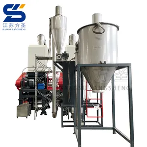 PET bottle scrap recycling machine pet bottle flakes hot washing pet bottle washing line